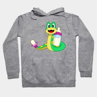 Snake Baby bottle Pacifier Hoodie